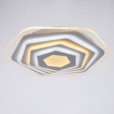 Люстра с ПДУ 10001/1 LED 140Вт 3000-6000К диммер 50х50 см Люстра с ПДУ 10001/1 LED 140Вт 3000-6000К диммер 50х50 см