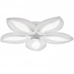 Люстра с ПДУ 10016/5 LED 120Вт 3000-6000К диммер с подсветкой белый 50х50х10 см