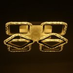 Люстра с ПДУ 10018/6WT LED 108Вт 3000-6000К диммер белый 42х42 см