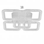 Люстра с ПДУ 10018/5WT LED 90Вт 3000-6000К диммер белый 38х38 см