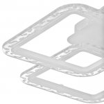 Люстра с ПДУ 10019/4WT LED 120Вт 3000-6000К диммер белый 58х58 см