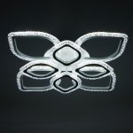 Люстра с ПДУ 10021/8WT LED 152Вт 3000-6000К диммер белый 66х66 см