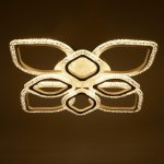 Люстра с ПДУ 10021/8WT LED 152Вт 3000-6000К диммер белый 66х66 см