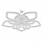 Люстра с ПДУ 10021/10WT LED 190Вт 3000-6000К диммер белый 70х70 см