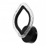 Бра 10021/1BK LED 14Вт 4000К черный 17х24 см