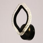 Бра 10021/1BK LED 14Вт 4000К черный 17х24 см