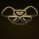 Люстра с ПДУ 10023/6WT LED 126Вт 3000-6000К диммер белый