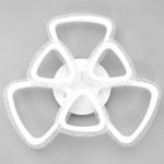 Люстра с ПДУ 10023/6WT LED 126Вт 3000-6000К диммер белый