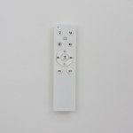 Люстра с ПДУ 10023/4WT LED 104Вт 3000-6000К диммер белый 60х60 см