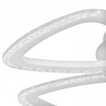 Люстра с ПДУ 10023/4WT LED 104Вт 3000-6000К диммер белый 60х60 см