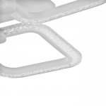 Люстра с ПДУ 10023/4WT LED 96Вт 3000-6000К диммер белый 52х52 см