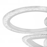 Люстра с ПДУ 10024/6WT LED 120Вт 3000-6000К диммер белый 55х55 см