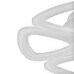 Люстра с ПДУ 10028/6WT LED 96Вт 3000-6000К диммер белый 50х50 см