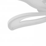 Люстра с ПДУ 10029/5WT LED 140Вт 3000-6000К диммер белый 75х75 см