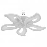 Люстра с ПДУ 10029/5WT LED 140Вт 3000-6000К диммер белый 75х75 см