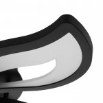 Люстра с ПДУ 10029/5BK LED 140Вт 3000-6000К диммер черный 75х75 см