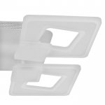 Люстра с ПДУ 10030/4WT LED 192Вт 3000-6000К диммер белый 55х55 см