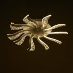 Люстра с ПДУ 10033/10WT LED 80Вт 3000-6000К диммер белый 53х53 см