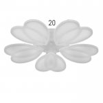 Люстра с ПДУ 10035/5WT LED 200Вт 3000-6000К диммер белый 62х62 см