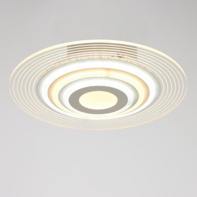 Люстра с ПДУ 10048/1 LED 136Вт 3000-6000К диммер белый 50х50 см Люстра с ПДУ 10048/1 LED 136Вт 3000-6000К диммер белый 50х50 см