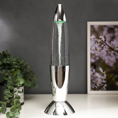 Светильник Светильник "Смерч" LED USB хром серебро 10х10х35 см