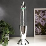 Светильник "Смерч" LED USB хром серебро 10х10х35 см