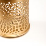 Ночник 16184/1GD LED от батареек 2хААА золото 11,7х11,7х19,5 см