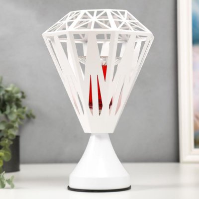 Аромасветильник сенсорный 16187/1 G4 20Вт белый 21,5х21,5х30 см