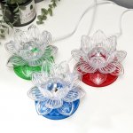 Ночник "Лотос" LED от сети МИКС 12х12х11 см