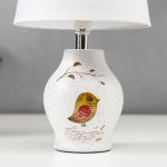 Лампа настольная 16197/1 E14 40Вт белый 20х20х32 см