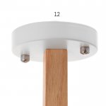 Люстра 1045/5WT E27 60Вт белый 66х66х47 см