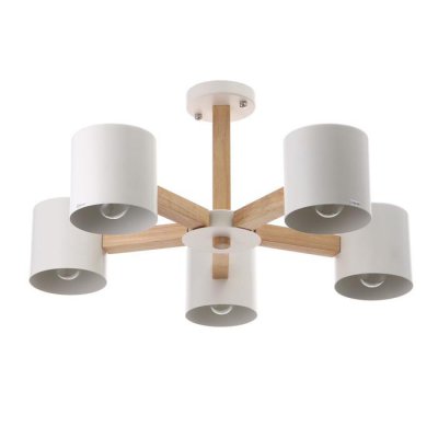 Люстра 1045/5WT E27 60Вт белый 66х66х47 см