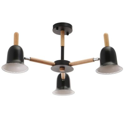 Люстра 1049/3BK E27 60Вт черный 70х70х50 см Люстра 1049/3BK E27 60Вт черный 70х70х50 см