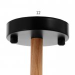 Люстра 1049/3BK E27 60Вт черный 70х70х50 см