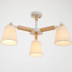 Люстра 1051/3WT E27 60Вт белый 58х58х45 см