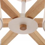 Люстра 1051/6WT E27 60Вт белый 76х76х45 см