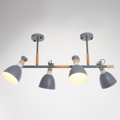 Люстра 1053/4GR E27 60Вт серый 90х40х75 см