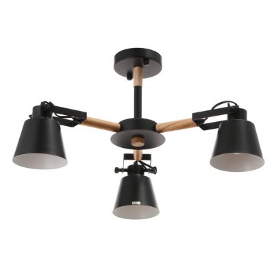 Люстра 1054/3BK E27 60Вт черный 60х60х50 см Люстра 1054/3BK E27 60Вт черный 60х60х50 см