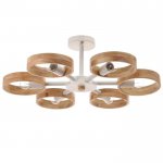 Люстра 1058/6WT E27 60Вт белый 70х70х55 см