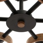 Люстра 1058/6BK E27 60Вт черный 70х70х55 см