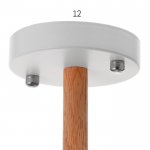 Люстра 1059/6WT E27 60Вт белый 70х70х55 см