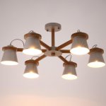 Люстра 1059/6WT E27 60Вт белый 70х70х55 см