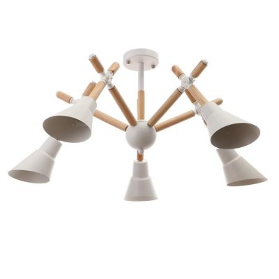 Люстра 1060/5WT E27 60Вт белый 73х73х60 см Люстра 1060/5WT E27 60Вт белый 73х73х60 см