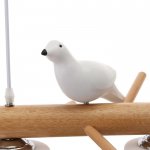 Люстра 1061/3 E27 60Вт белый 85х25х90 см