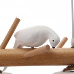 Люстра 1061/3 E27 60Вт белый 85х25х90 см