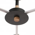 Люстра 1063/3BK E27 60Вт черный 65х65х50 см