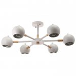 Люстра 1063/6WT E27 60Вт белый 75х75х50 см