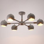 Люстра 1063/6WT E27 60Вт белый 75х75х50 см