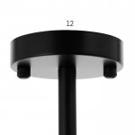 Люстра 1063/6BK E27 60Вт черный 75х75х50 см