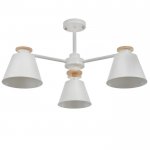 Люстра 1064/3WT E27 60Вт белый 75х75х50 см